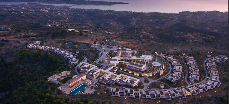 Ανακαίνιση 17 Βίλες στο Amanzoe Hotel.